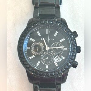 Silpada Black Ceramic Watch